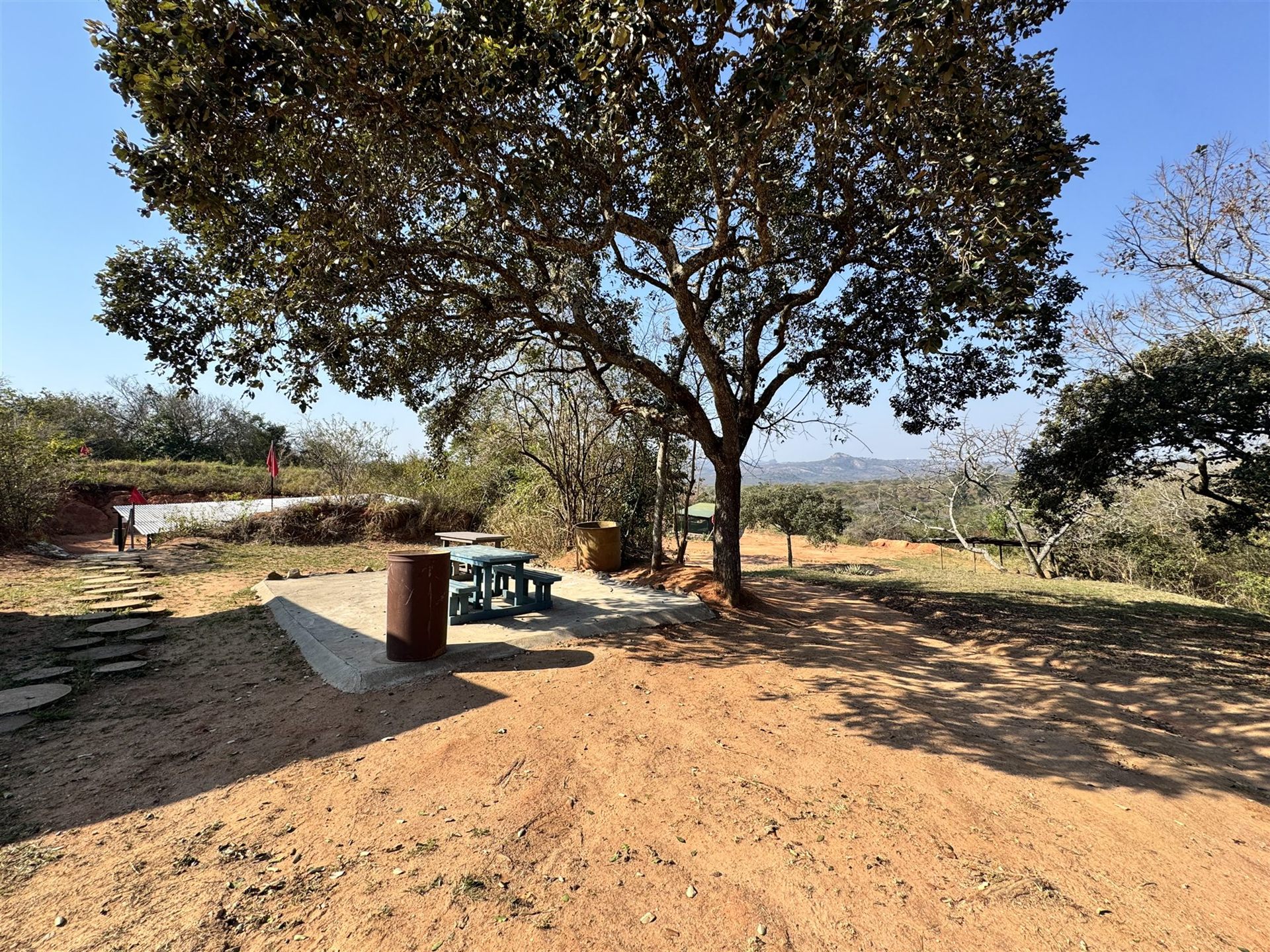 Braai and outdoor seating facility